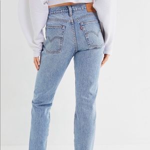 Levi’s Light Blue Wedgie Straight